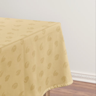 coffee beans pattern tablecloth