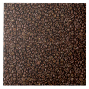 Coffee Beans Pattern Tile