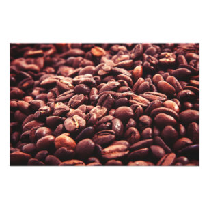 Coffee beans photo print
