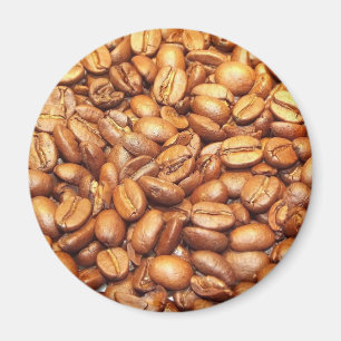 Coffee Beans Photograph Magnet