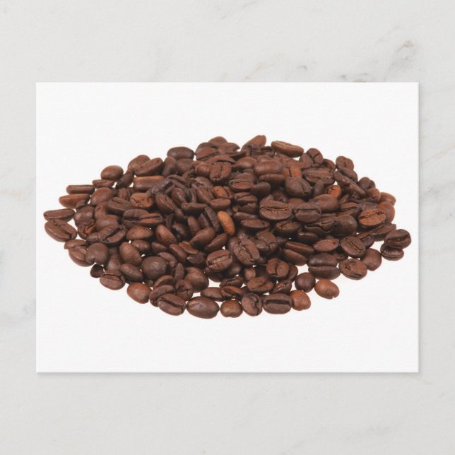 Coffee Beans Postcard (Front)