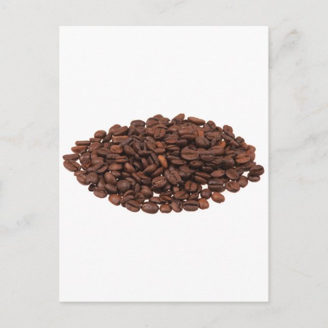 Coffee Beans Postcard (Front)