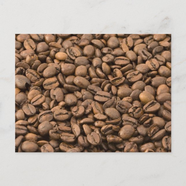 Coffee Beans Postcard (Front)