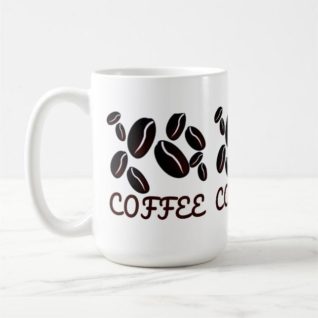 Coffee Beans Speciality Mug (Left)