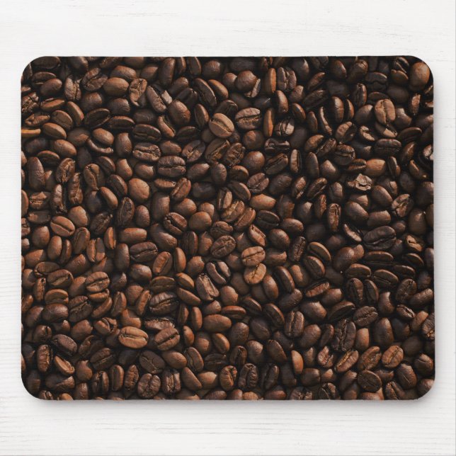 Coffee Beans Texture Mouse Mat (Front)