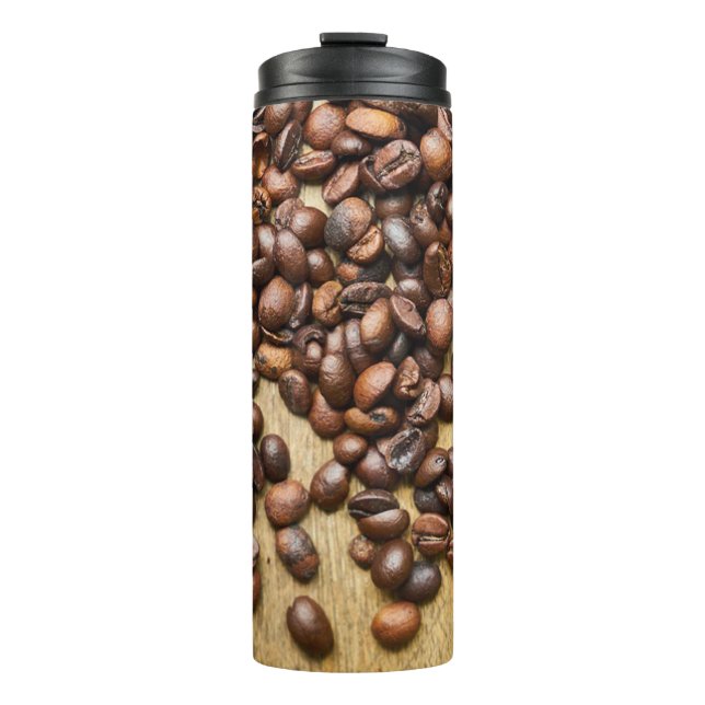 Coffee Beans Thermal Tumbler (Front)