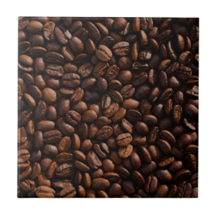 coffee beans tile