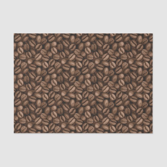 Coffee beans tissue paper (Front)