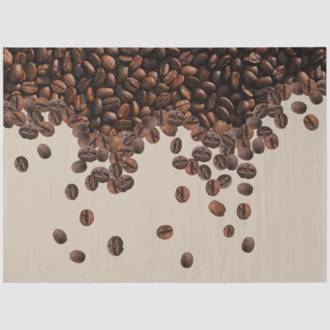 Coffee Beans Tissue Paper (Front)