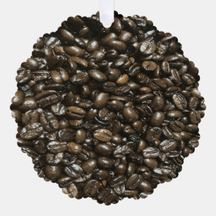 Coffee Beans Tree Decoration Card