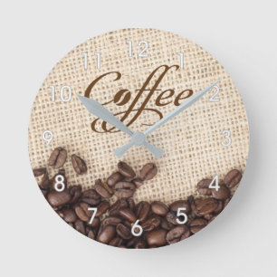 COFFEE BEANS WALL CLOCK