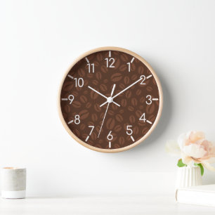 Coffee Beans Wall Clock
