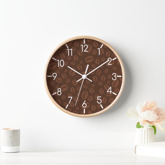 Coffee Beans Wall Clock (Home)