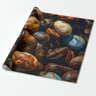 Coffee beans  wrapping paper