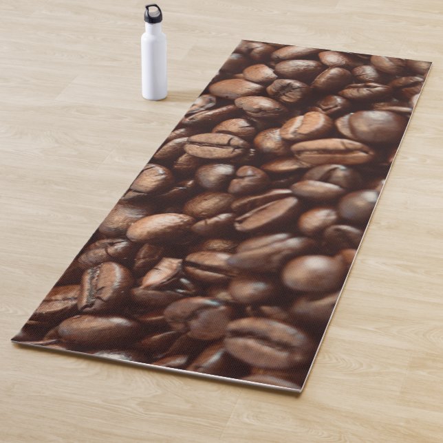 Coffee Beans Yoga Mat (In Situ)