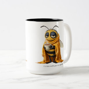 Coffee Bee Two-Tone Coffee Mug