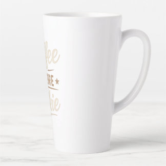 👉 Coffee Before Talkie – Funny Coffee Lover Latte Mug