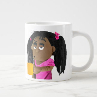 "Coffee Before Work" Large Coffee Mug