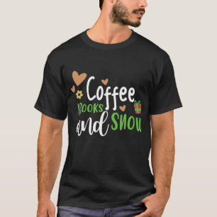 Coffee Books and Snow, Christmas Xmas Ugly Sweater