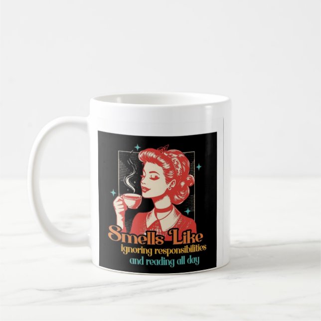 Coffee & Books Mug (Left)