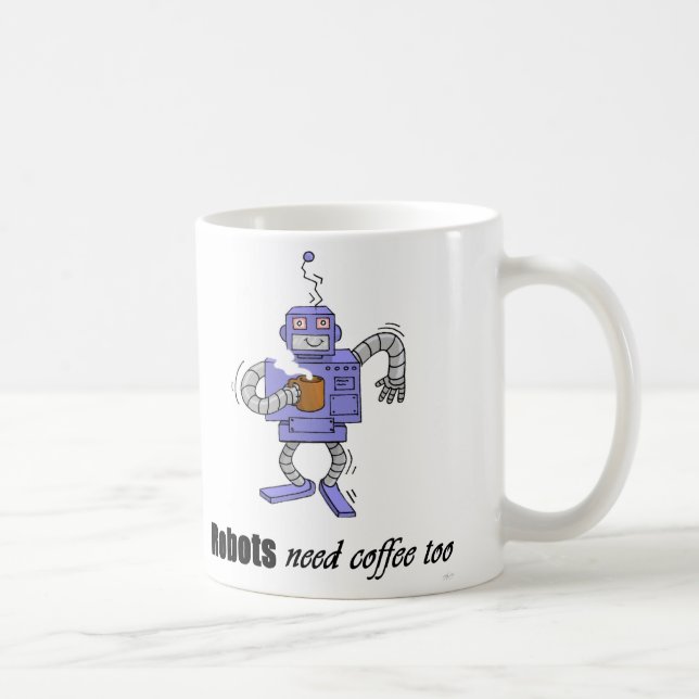 coffee bot mug (Right)