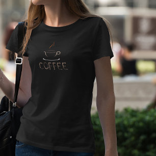 Coffee Bowl & Coffee Beans  T-Shirt