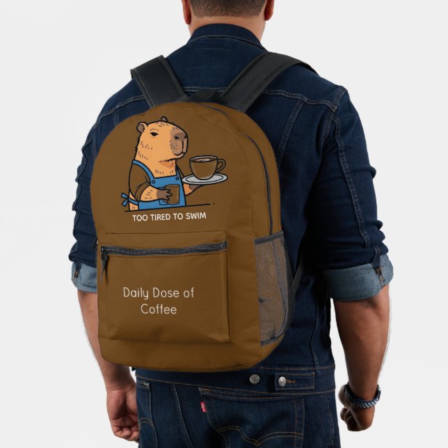 Coffee Break Capybara Backpack (Insitu (Model))
