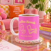 Coffee Break Coughy Brake - Personalised Funny