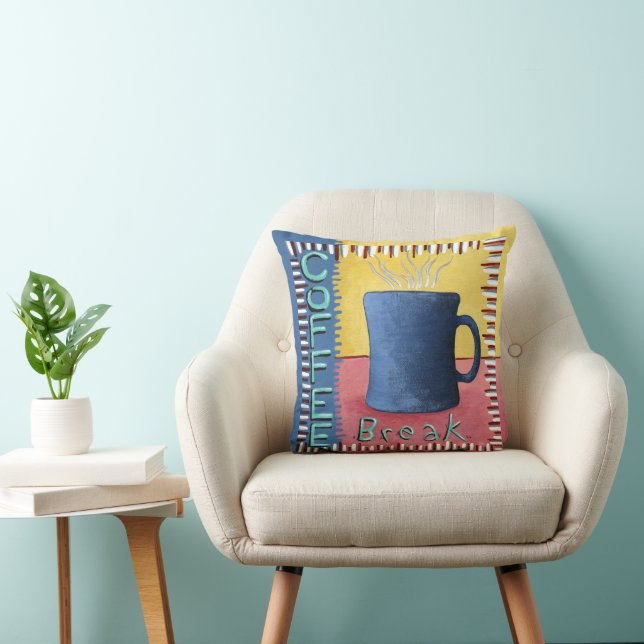 Coffee Break  Cushion (Chair)