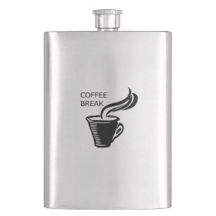 Coffee Break Hip Flask