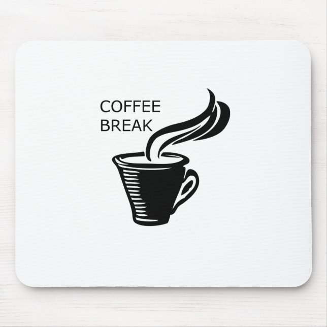 Coffee Break Mouse Mat (Front)