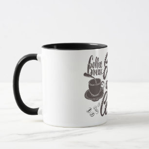 coffee break mug design