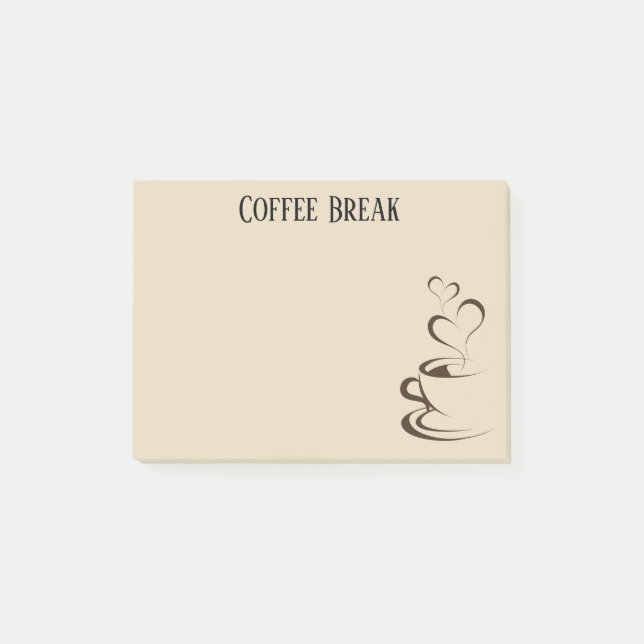 Coffee Break Post-It Notes (Front)