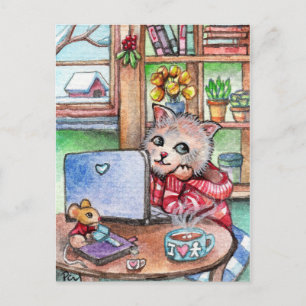 Coffee Break Postcard