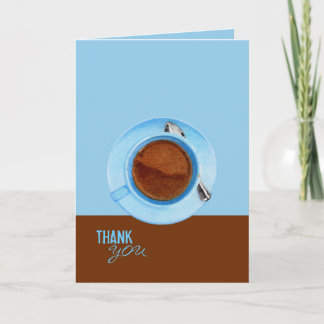 Coffee Break Thank You Card