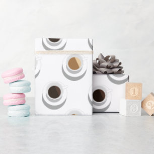 Coffee break. wrapping paper
