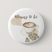 Coffee brewing Baby shower - mummy to be
