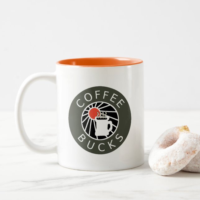 Coffee Bucks Mug (With Donut)