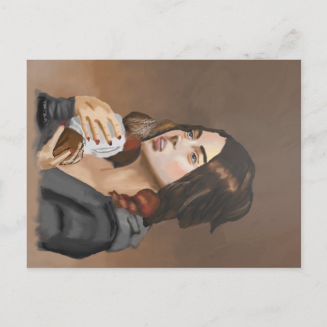 Coffee Bun Postcard (Front)