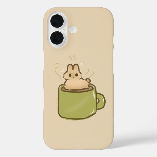 Coffee bunny Case-Mate iPhone case (Back)