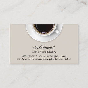 Coffee Business Card
