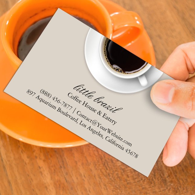 Coffee Business Card (Creator Uploaded)