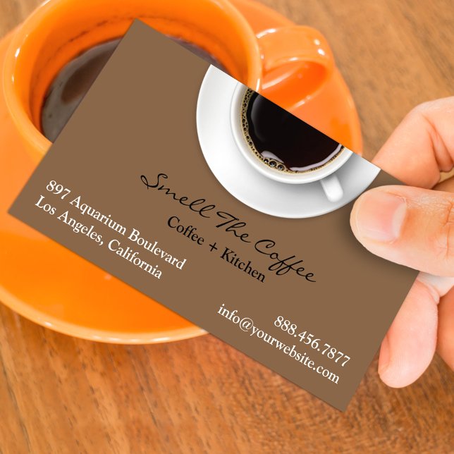 Coffee Business Card (Creator Uploaded)