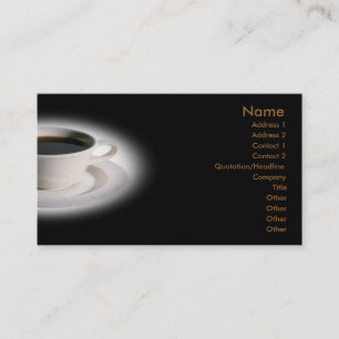Coffee Business Card