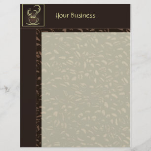 Coffee Business Letterhead Stationary