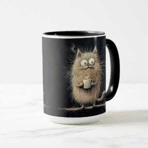 Coffee Buzz Cat Mug