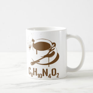 Coffee C8H10N4O2 Mug