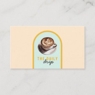 Coffee Cafe Business Card