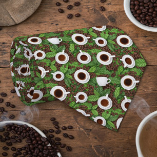 Coffee Cafe Latte Custom Necktie