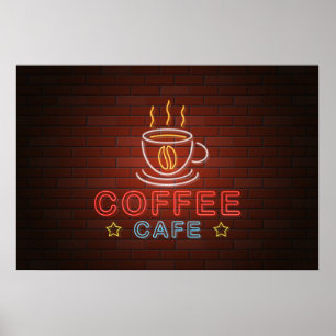 Coffee Cafe Neon Sign